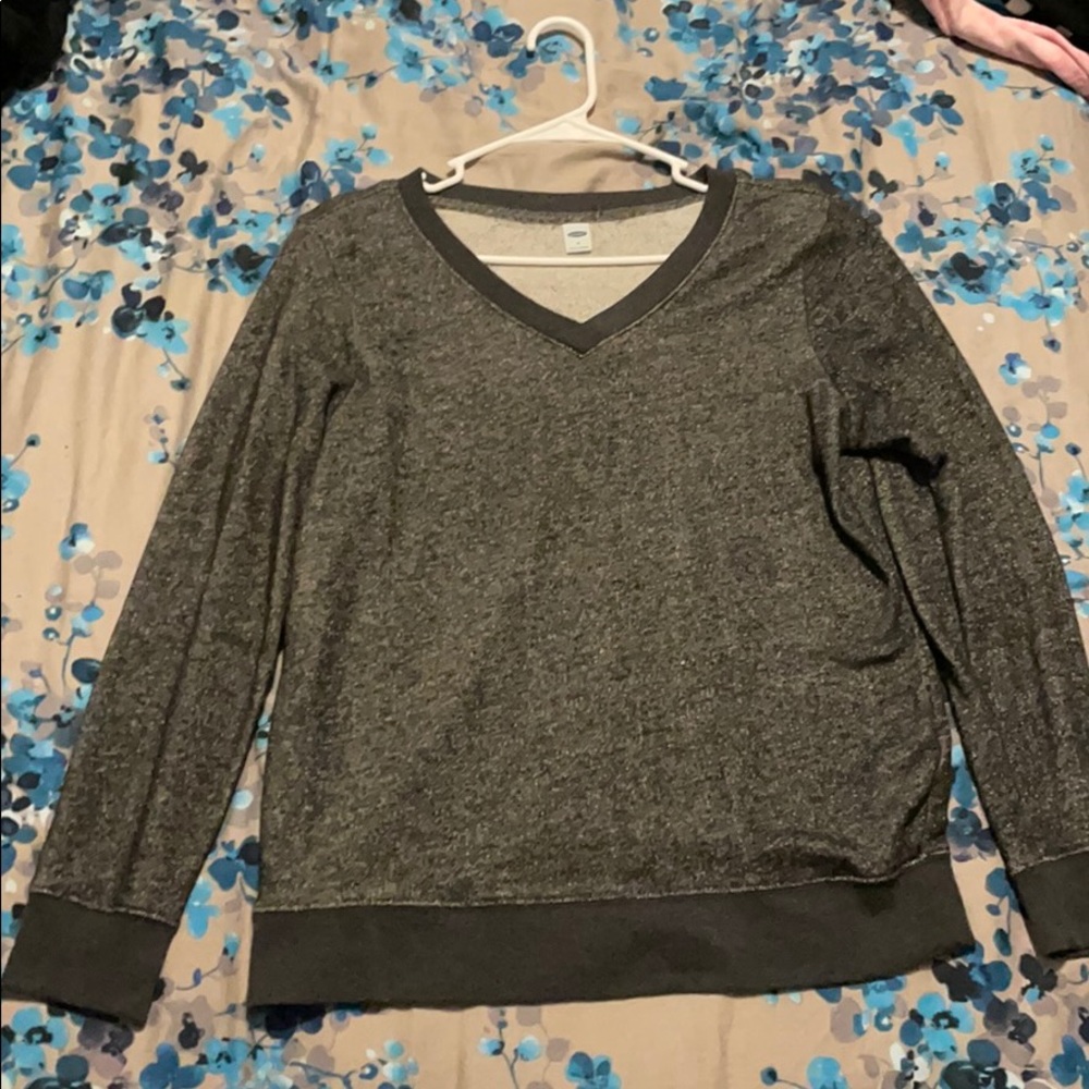 Dark gray sweater
